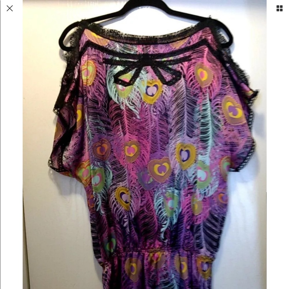 Custo Barcelona top tunic dress blouse size 2/M